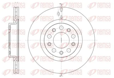 Produktbild von 2x REMSA Bremsscheibe 61428.10 hinten für ALFA ROMEO 159 Sportwagon (939) 292mm