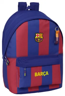 Produktbild von Schulrucksack F.C. Barcelona Blau Granatrot 31 x 44 x 18 cm