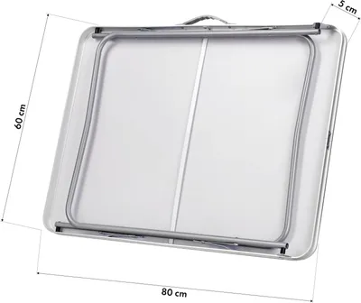 Obrázek produktu pro Kempový Stůl Nc3401 80X60X70 Cm Tmavě Šedý Nils Camp