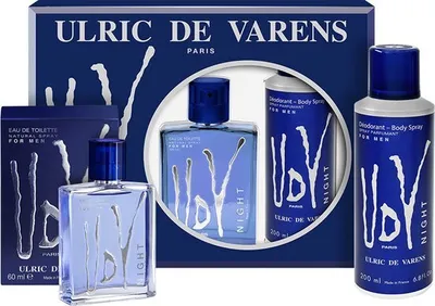 Obrázek produktu pro Ulric de Varens UDV Night, Pánské, 1 kusů, Eau de toilette, 100 ml, Sprej, 2 kusů