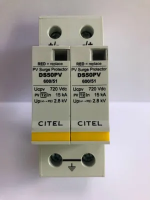 Image de Parafoudre de type 2 (C) 15/40KA 2P DS50PVS-600/51