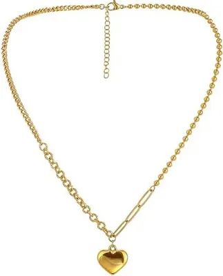 Produktbild von Halskette Zhavia - Eleganter Goldschmuck mit Herzanhänger KP26906