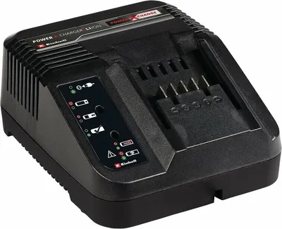 Produktbild von Einhell Schnellladegerät Power X-Change (Li-Ion, für alle PXC-Akkus verwendbar, Akkus ab 30 Minuten laden, intelligentes Lademanagement, 6-Stufen-Ladesystem)