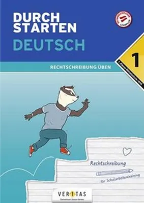 Produktbild von Durchstarten 1. Klasse - Deutsch AHS -  Rechtschreibung