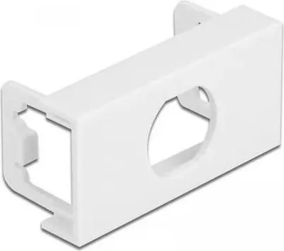 Produktbild von DeLOCK 81367, Weiß, Polycarbonat (PC), Schraubenlos, Universal, 22,5 mm, 220 mm