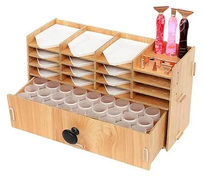 Produktbild von Diamanten-Schilderbox aus Holz