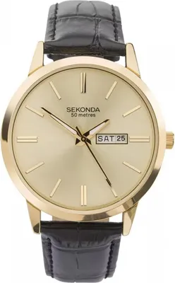 Obrázok produktu pre Čierne hodinky Sekonda 1838