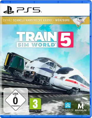 Produktbild von Train Sim World 5 PS5-Spiel - Eisenbahnsimulation erleben