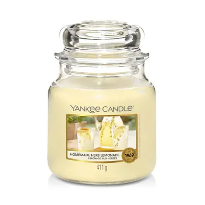 Obrázek produktu pro Yankee Candle Homemade Herb Lemonade vonná svíčka 411 g