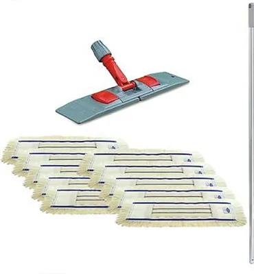 Immagine prodotto di Set di 10 mop "Premium" 40 cm in cotone