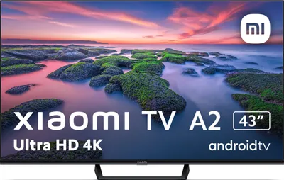 Produktbild von Xiaomi Mi LED TV A2 43", Fernseher, 4K, 60 Hz, Dolby Vision, DTS‑HD, Android TV, Wi‑Fi, Bluetooth