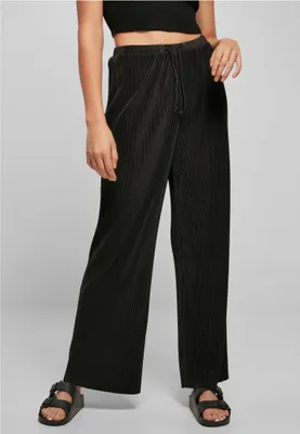 Obrázek produktu pro Dámské kalhoty Urban Classics Ladies Plisse Pants black - 5XL