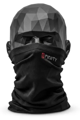 Produktbild von Gesichtsmaske mit Nackenschutz – Winddicht – Atmungsaktiv – Schwarz – Für Motorrad und Sport