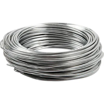 Produktbild von Creativ Company Aluminiumdraht Silber 3 mm 29 m Basteldraht