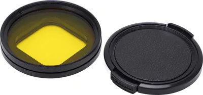 Produktbild von 52 mm gelber Kameraobjektiv-Kontrastfilter für HERO 9 Action Protector Ersatz