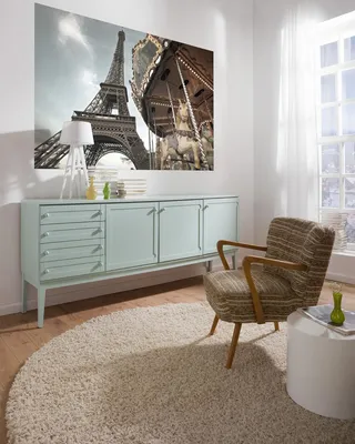 Produktbild von Papier Fototapete - Carrousel de Paris - Größe 184 x 127 cm