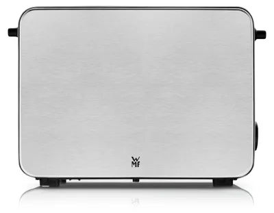 Imagen del producto de WMF 0414210011 - Tostadora Stelio, 2 ranuras, acero inoxidable Cromargan, número de modelo 301781, código de barras 4211129201025