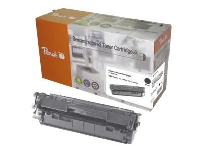Produktbild von Peach Tonermodul schwarz kompatibel zu Canon, HP Q2612A