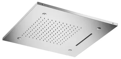 Produktbild von Herzbach LIVING SPA Deckeneinbau-Regenbrause 500x500mm Regen/Spray/Schwall poliert