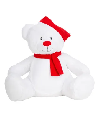Produktbild von Mumbles MM573 | Christmas Zippie Bear - Farbe: White/Red - Größe: L