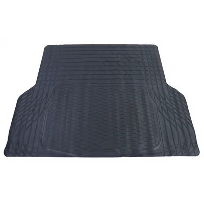Produktbild von Kofferraummatte PVC Gummi Schutz Universal zuschneidbar Schwarz 108x140cm
