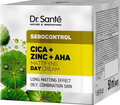 Image de DR.SANTE Sebocontrol Mattierende Tagescreme Cica+Zink+AHA 50 ml