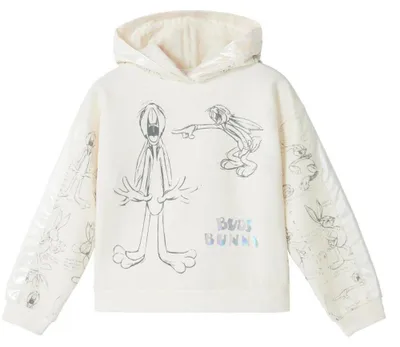Produktbild von Desigual Mädchen-Kapuzenpullover Bunny cremefarben 98