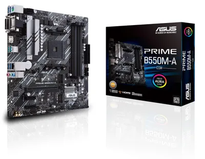 Produktbild von Asus 90Mb14I0-M0Eayc Prime B550M-A/Csm//Am4,B550,Dual M.2,Hdmi,Aura,Mb