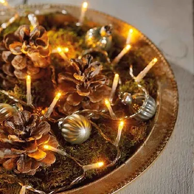 Produktbild von Lumineo Durawise Lichterkette Basic 96 LED warmweiß außen 7,1 m batteriebetrieben transparent