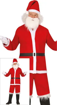 Produktbild von Guirma Weihnachtsmannkostüm Für Herren  M-L  M-L