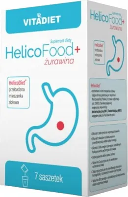 Produktbild von HELICOFOOD + CRANBERRY Verdauung Verdauungssystem Vitadiet 7 Beutel