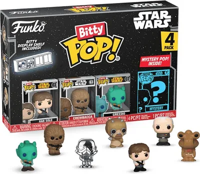 Produktbild von Funko Bitty Pop! Star Wars Multipack Eine e Hoffnung Figur One Size