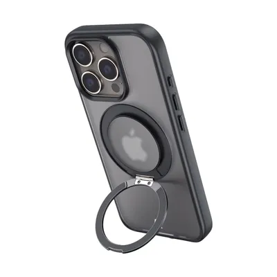 Produktbild von alkaya Lucid 360 FlexStand Case mit Magsafe für iPhone 13 Pro Max schwarz (CS-20219)