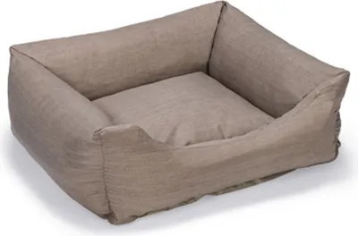 Produktbild von Beeztees Liegebett Sofixa - Hundekorb - Taupe - 65x60x20 cm