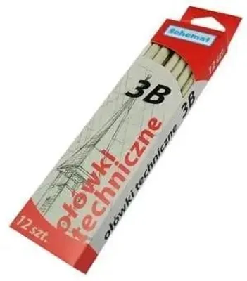 Produktbild von Zeichenstift 3B (12 Stück) – Schema
