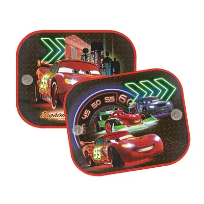 Zdjęcie produktu dla Kaufmann ochrona przeciwsłoneczna "Disney Cars" wykonana w 60% z poliestru i w 40% z polichlorku winylu, 2-częściowa (1 zestaw)