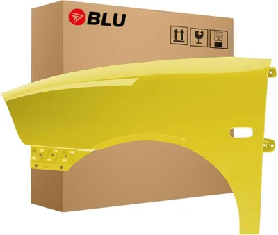 Image de BLU Aile Compatible avec Seat Ibiza Cordoba (6L - III 3. Generation) LS1A Gauche Gelb AmarilloCrono | 2002-2008 | Avant | Peint| Prêt à Monter | Galvanisé