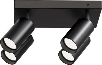 Obrázek produktu pro Stropní LED svítidlo 4x GU10 Spot Pohyblivé nástěnné svítidlo Reflektor