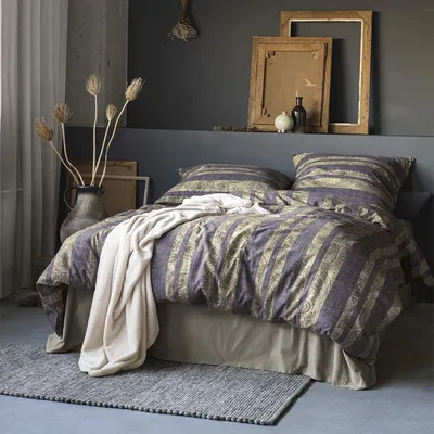 Produktbild von Irisette Edelflanell Bettwäsche Alpaka 8468 grau 135x200 cm + 80x80 cm