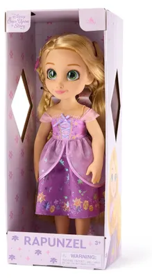 Produktbild von Disney Store Official, Rapunzel, Puppe mit Haarbürste, 40,5 cm