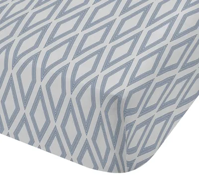 Zdjęcie produktu dla Prześcieradło satynowe i poszewka na poduszkę, białe, wymiary: 90 x 200 cm i 50 x 80 cm, wykonane w 100% z bawełny