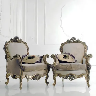 Produktbild von Sessel Sofa Couch 1 Sitzer Designer Couchen Club Art déco Polster Fernseh Lounge
