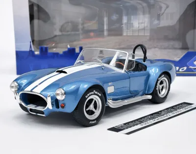 Obrázek produktu pro Solido Shelby Cobra, Model sportovního automobilu, Sestavený, 1:18, Shelby Cobra, 1 kusů, Modrá