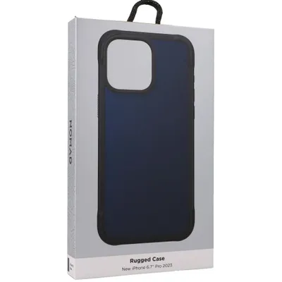 Immagine prodotto di Nomad, robusta custodia per Apple iPhone 15 Pro Max, blu