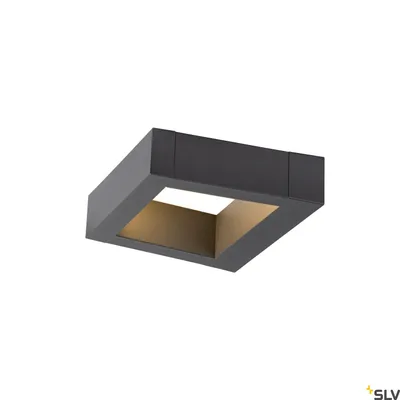 Immagine prodotto di BOOKAT, applique da parete antracite 15W 3000/4000K