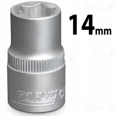 Produktbild von Farys FR1207 Stecknuss 14mm 1/2 Zoll Sechskant kurz
