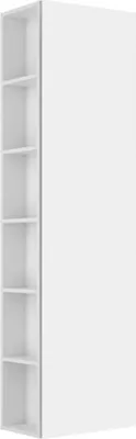 Image de KEUCO X-LINE Armoires hautes, 1 porte, charnières à droite, étagère latérale, 480x1750x300mm, 33131970002