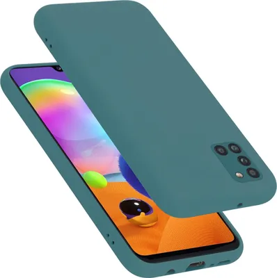 Obrázek produktu pro Cadorabo Protective Case for Samsung Galaxy A31 Case in Green Obal na mobilní telefon TPU Etui
