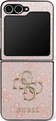 Produktbild von Fall Guess Big 4G Logo Classic Logo Na Samsung Galaxy Z Flip 7 - Różowe