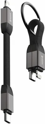 Obrázek produktu pro Swissten - Magnetic Keychain Cable USB -C - Lightning (9,7 cm)
